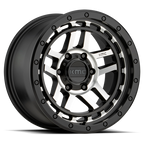 KM540 17X8.5 6X5.5 S-BLK MACH 18MM