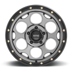 KM541 17X8.5 5X5.0 S-GRY BLK-LP 18MM