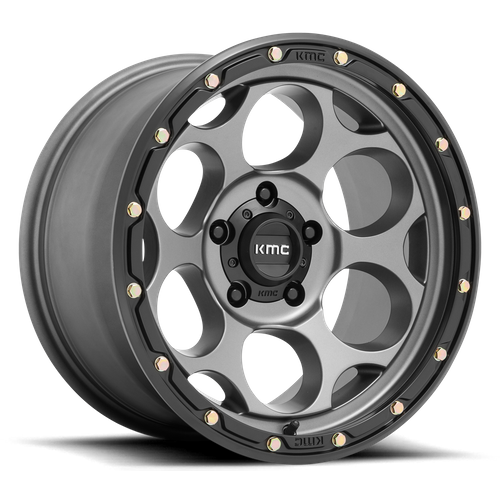 KM541 17X8.5 5X5.0 S-GRY BLK-LP 18MM