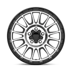 KM542 17X8 5X4.5 S-BLK MACH 35MM