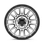 KM542 17X8 5X4.5 S-BLK MACH 35MM