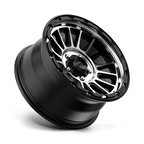 KM542 17X8.5 5X5.0 S-BLK MACH 00MM