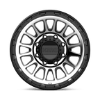 KM542 17X8.5 8X180 S-BLK MACH 00MM