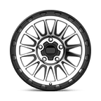 KM542 17X9 5X5.0 S-BLK MACH 18MM