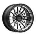 KM542 18X9 5X5.0 S-BLK MACH 18MM