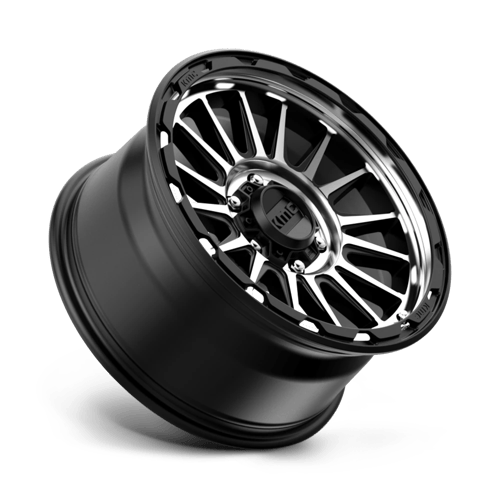 KM542 18X9 6X4.5 S-BLK MACH 18MM CB 66.1