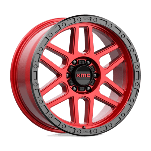 KM544 17X9 6X5.5 C-RED BLK-LP -12MM