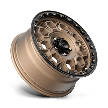 KM545 17X9 6X5.5 M-BRZ BLK LP -12MM