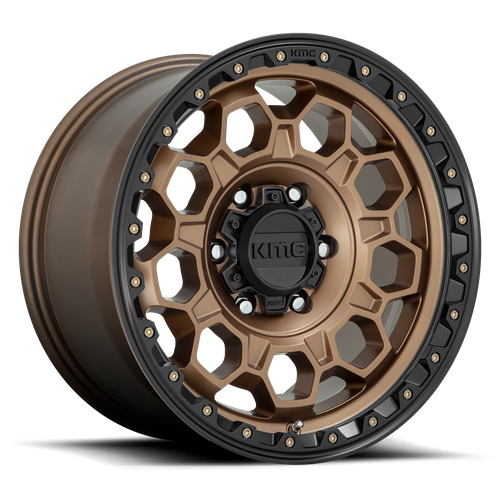 KM545 17X8 6X5.5 M-BRZ BLK LP 20MM