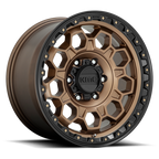 KM545 17X9 6X5.5 M-BRZ BLK LP -12MM