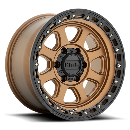 KM548 17X9 6X5.5 M-BRZ BLK-LP -12MM