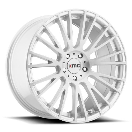KM706 20X10 5X112 BRUSHED SLV 40MM