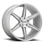 KM711 20X10.5 5X120 BRUSHED SLV 35MM