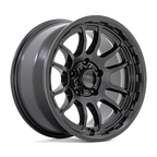 KM727 WRATH 17X8.5 5X5.0 71.5 S-BLK +0