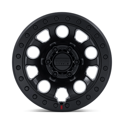 E25 BEADLOCK 17X9 5X5 71 -12 BLK-OUT