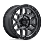 KM544 17X9 5X5.0 S-BLK GTCC -12MM