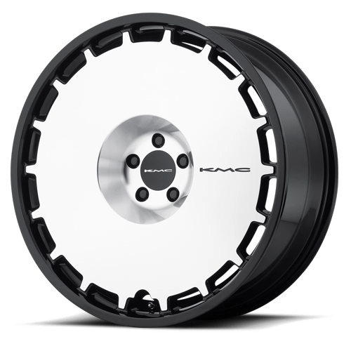 KM689 22X9 5X4.5 G-BLK MACH 38MM