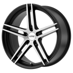 KM703 19X9.5 5X112 S-BLK BRUSH 35MM