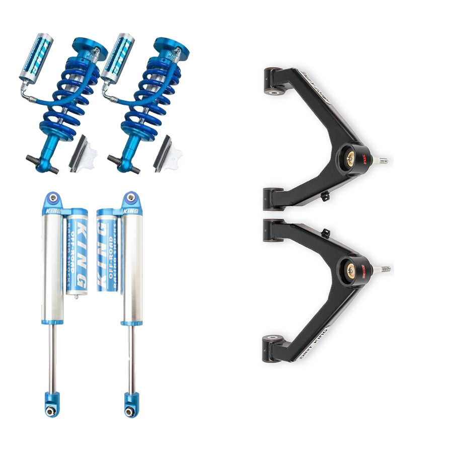 07-18 GM 1500 Dirt King Stage 2 Mid Travel Kit with King Shocks-LTW Motorsports