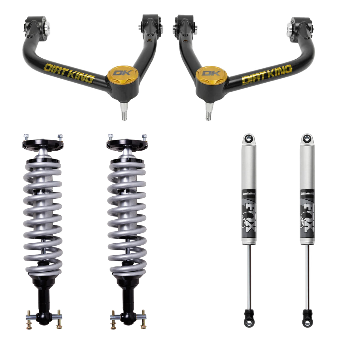19-25 GM 1500 Dirt King Stage 1 Mid Travel Kit with Fox 2.5 IFP Shocks-LTW Motorsports