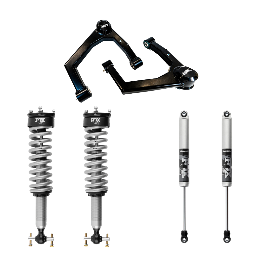 19-26 GM 1500 LSK Stage 1 Mid Travel Kit with Fox 2.0 IFP Shocks