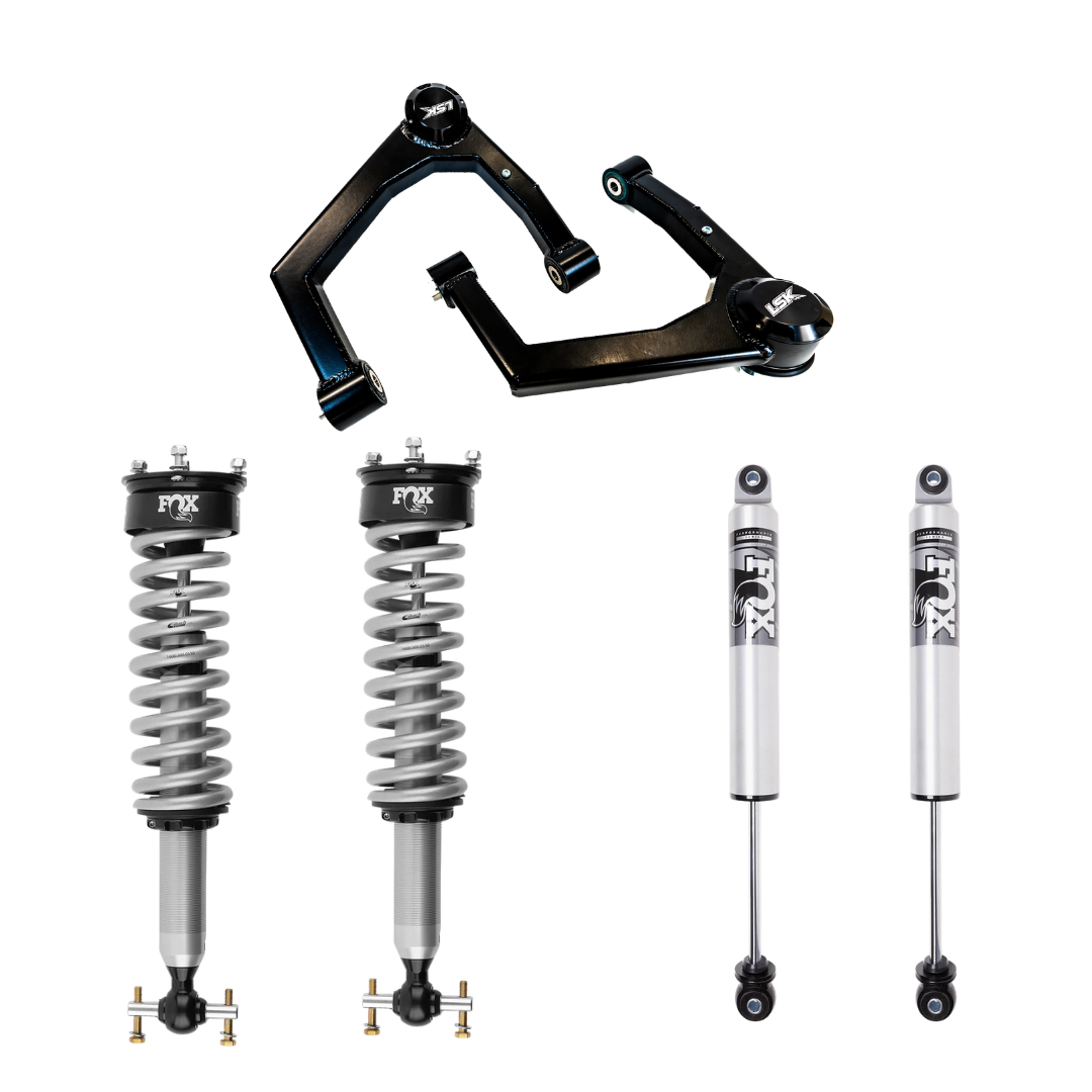 19-26 GM 1500 LSK Stage 1 Mid Travel Kit with Fox 2.0 IFP Shocks