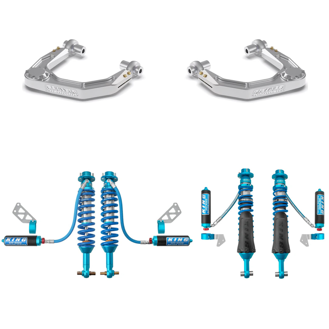 2021+ Ford Bronco Mazzulla Stage 3 Mid Travel Kit with King 2.5 Adjustable Shocks-LTW Motorsports