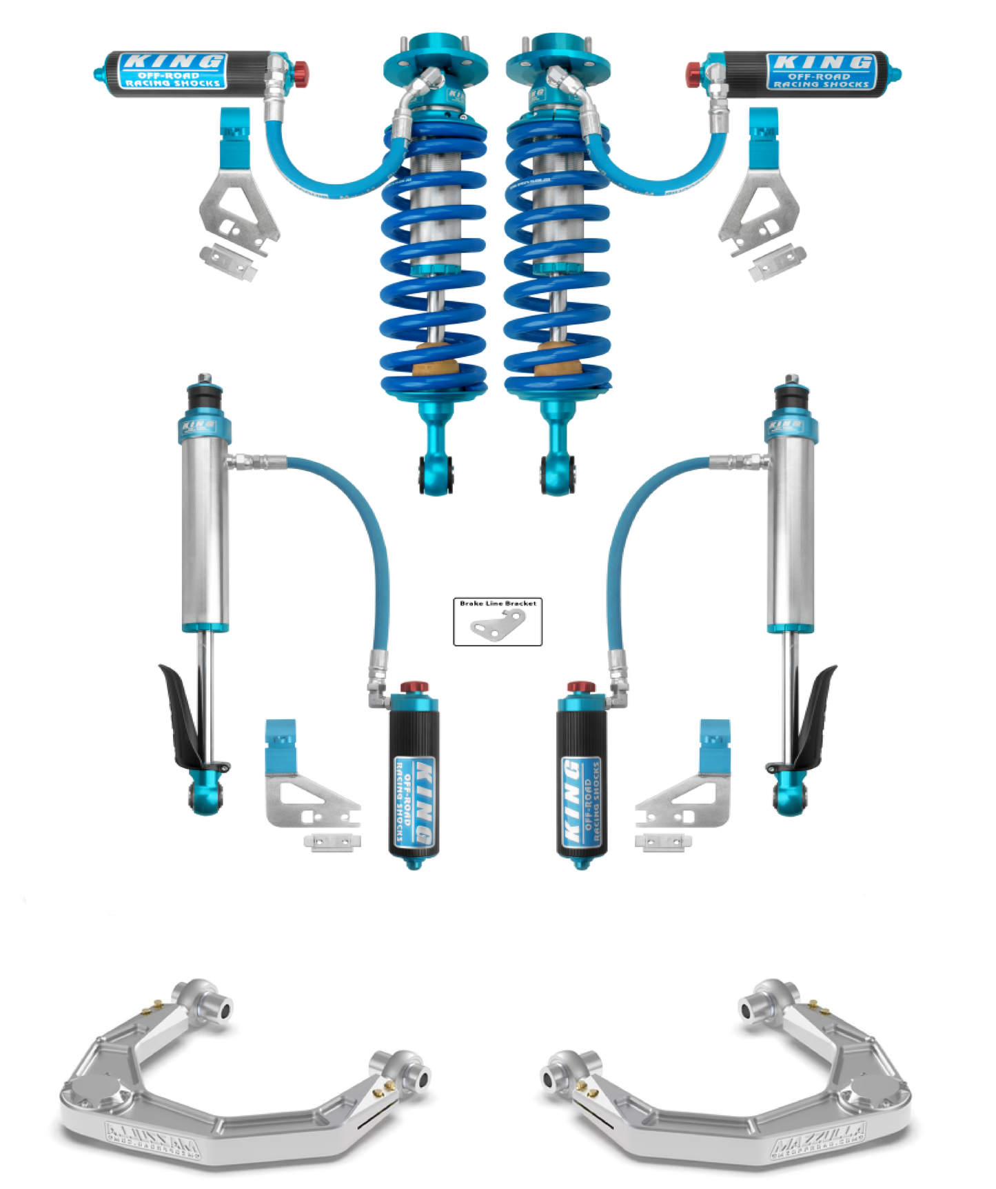 2022+ Toyota Tundra Mazzulla Stage 3 Mid Travel Kit with King Shocks-LTW Motorsports