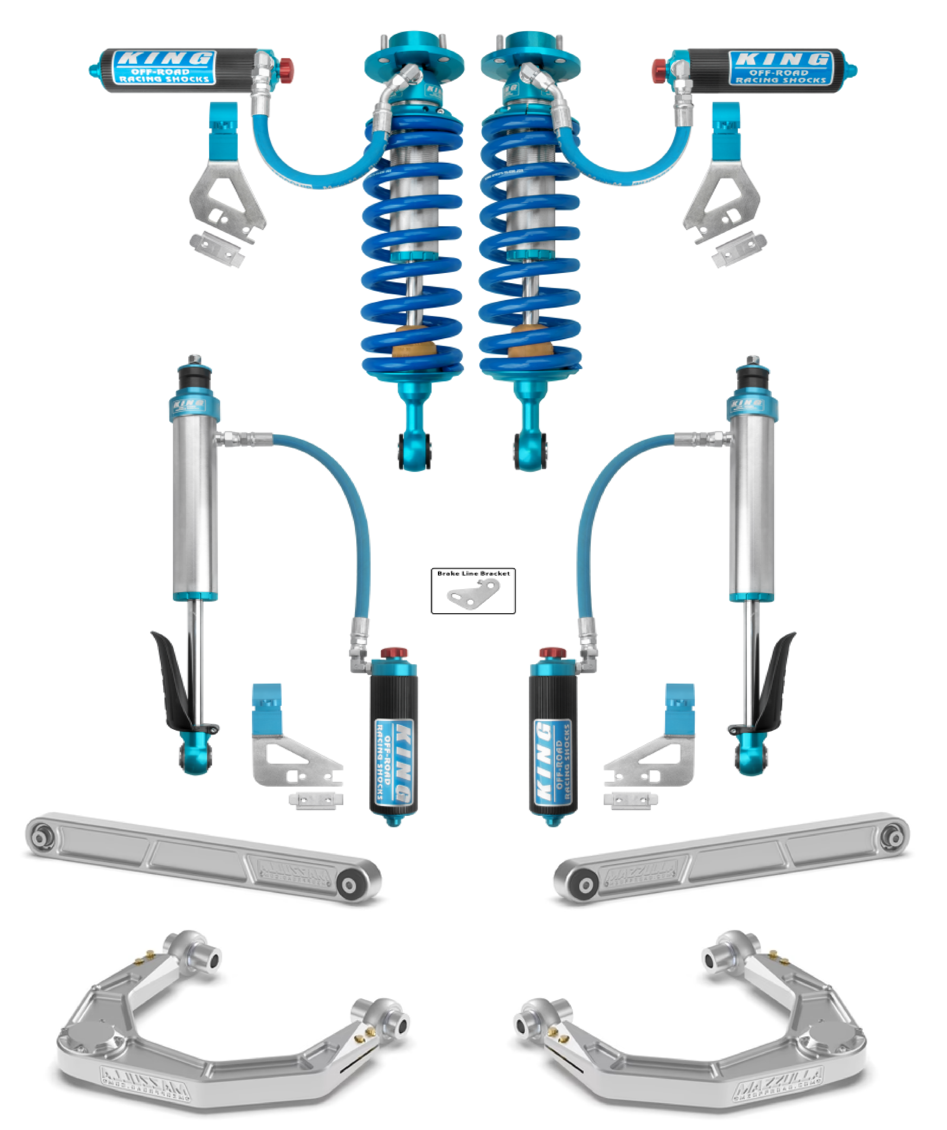 2022+ Toyota Tundra Mazzulla Stage 3 Mid Travel Kit with King Shocks-LTW Motorsports