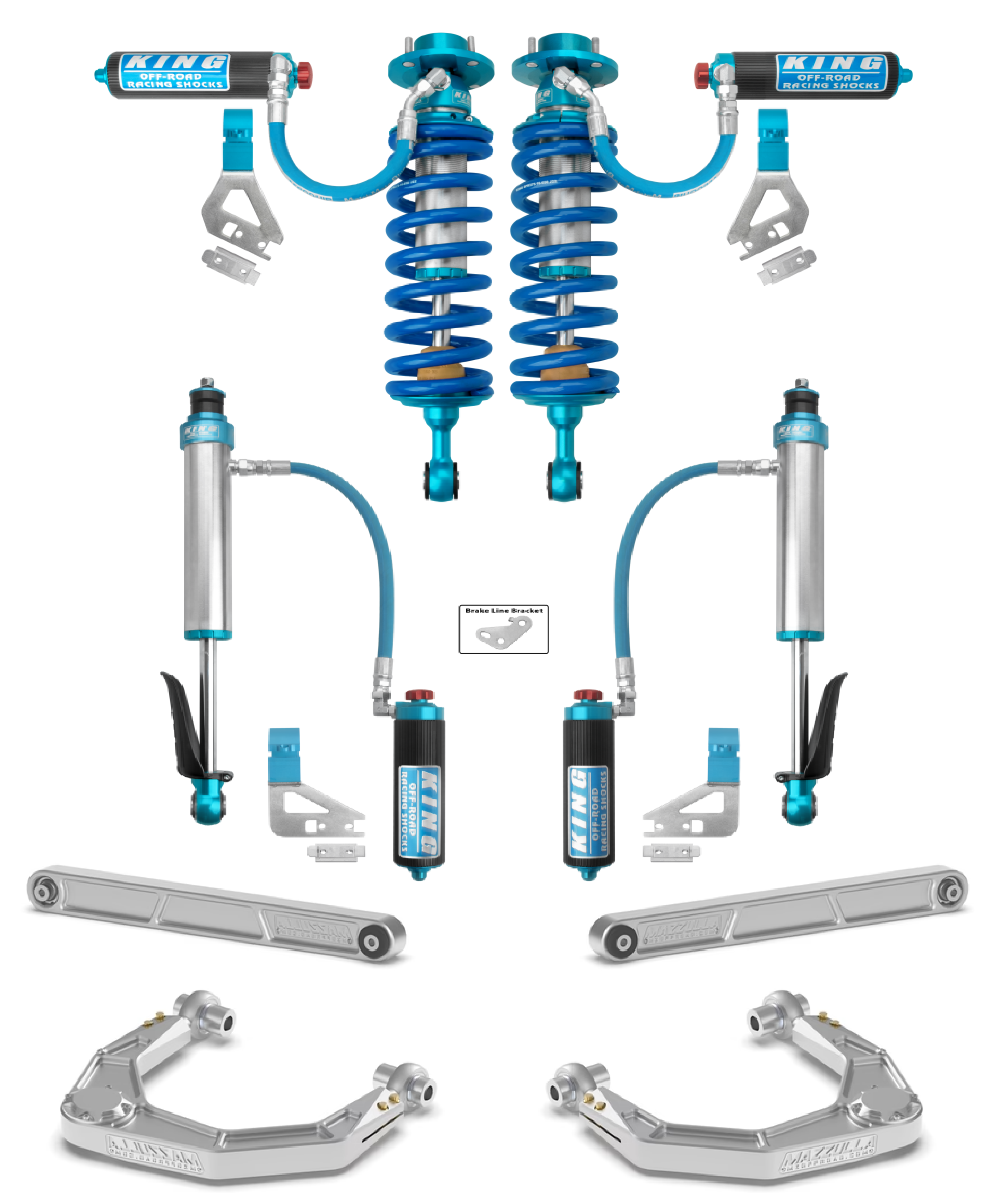 2022+ Toyota Tundra Mazzulla Stage 3 Mid Travel Kit with King Shocks-LTW Motorsports