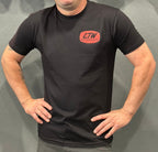 LTW Black w/ Red Logo Shirt-LTW Motorsports