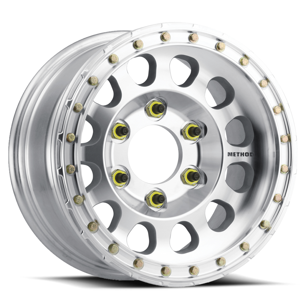 Aluminum Wheels 17x9 Beadlock MR103 Raw Machined Method