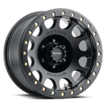 Aluminum Wheels 17x8.5 Beadlock MR105 Matte Black MB Method