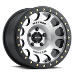 Aluminum Wheels 17x9 Beadlock MR105 Matte Black MB Method