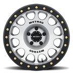 Aluminum Wheels 17x9 Beadlock MR105 Matte Black MB Method