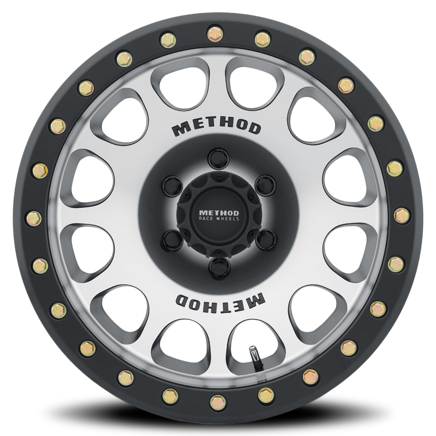 Aluminum Wheels 17x9 Beadlock MR105 Matte Black MB Method