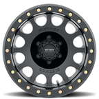 Aluminum Wheels 17x9 Beadlock MR105 Matte Black MB Method