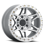 Aluminum Wheels 17x9 Beadlock MR106 Machined SL Clear Coat Method