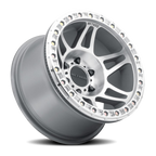 Aluminum Wheels 17x9 Beadlock MR106 Machined SL Clear Coat Method