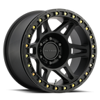 Aluminum Wheels 17x9 Beadlock MR106 Matte Black MB Method