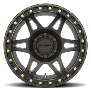 Aluminum Wheels 17x9 Beadlock MR106 Matte Black MB Method