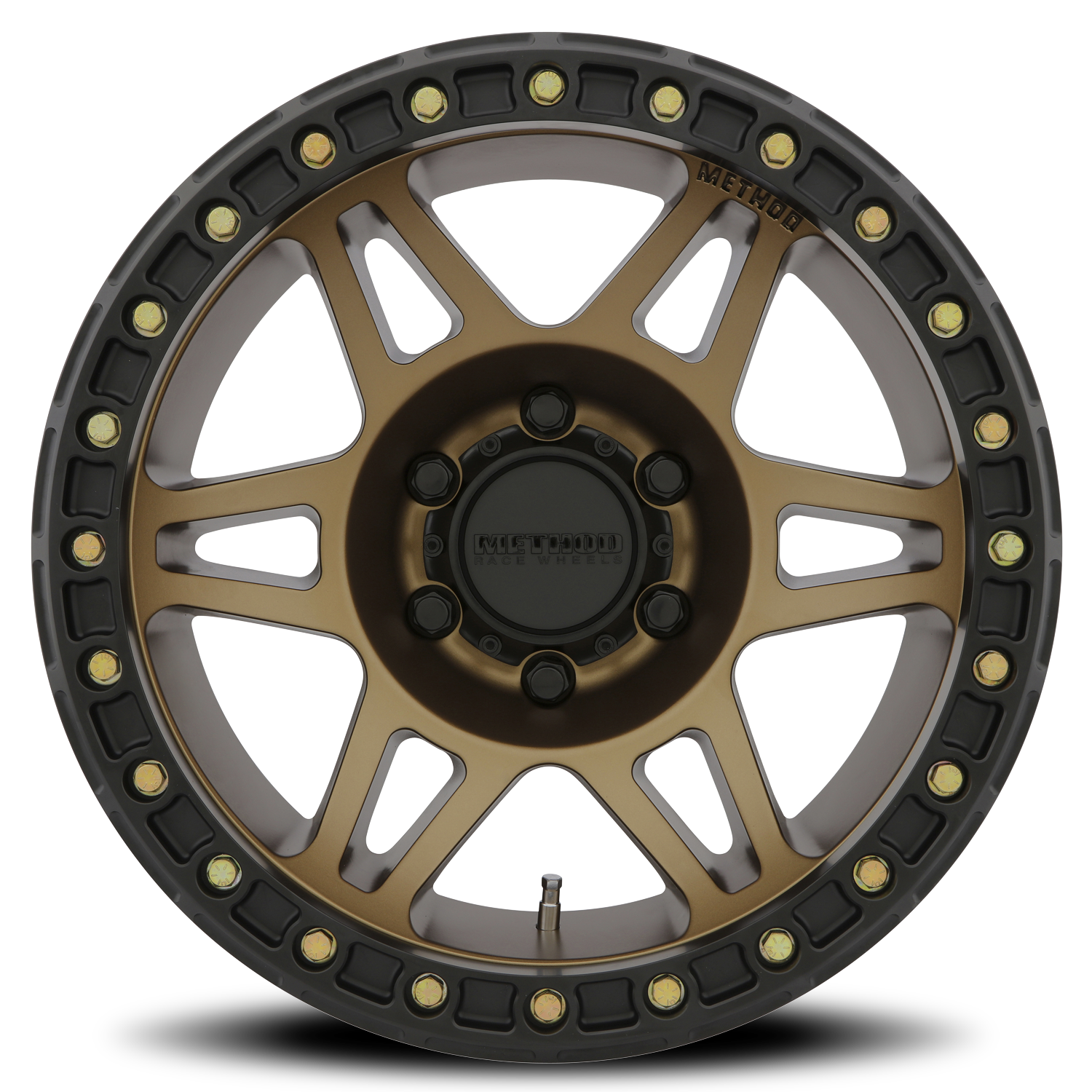 Aluminum Wheels 17x9 Beadlock MR106 Method Bronze BRZ Method