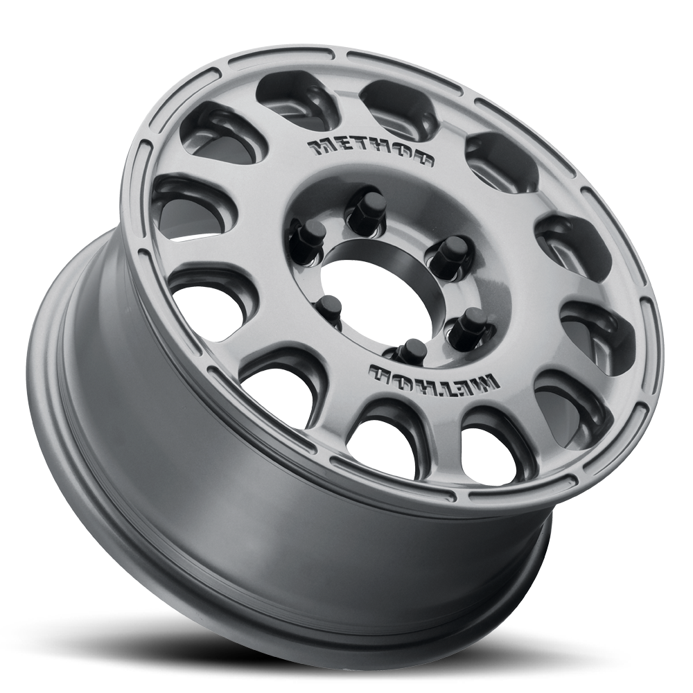 Aluminum Wheels 16x7 MR107 Gloss Titanium Method