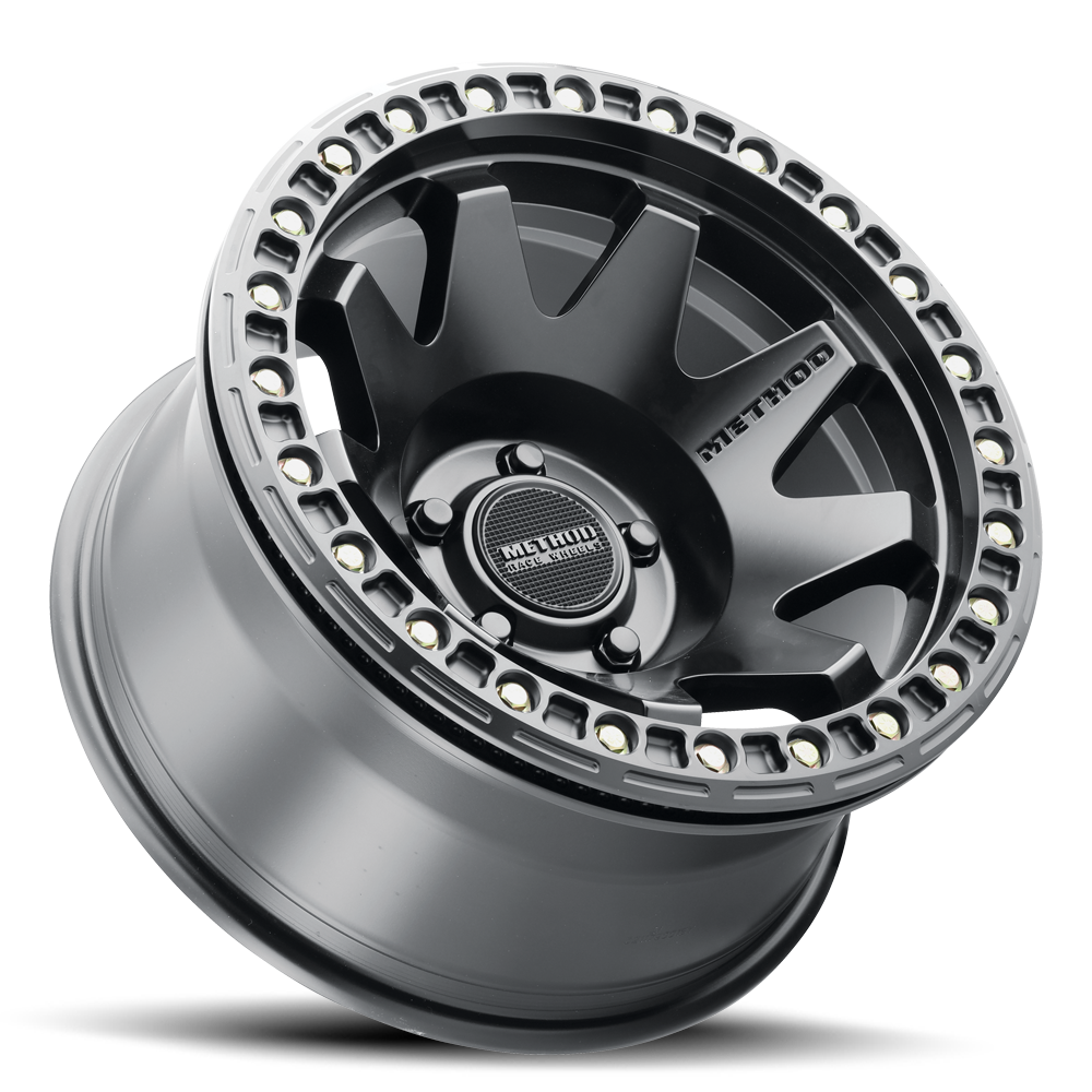 Aluminum Wheels 17x9 MR108 Matte Black MB Method
