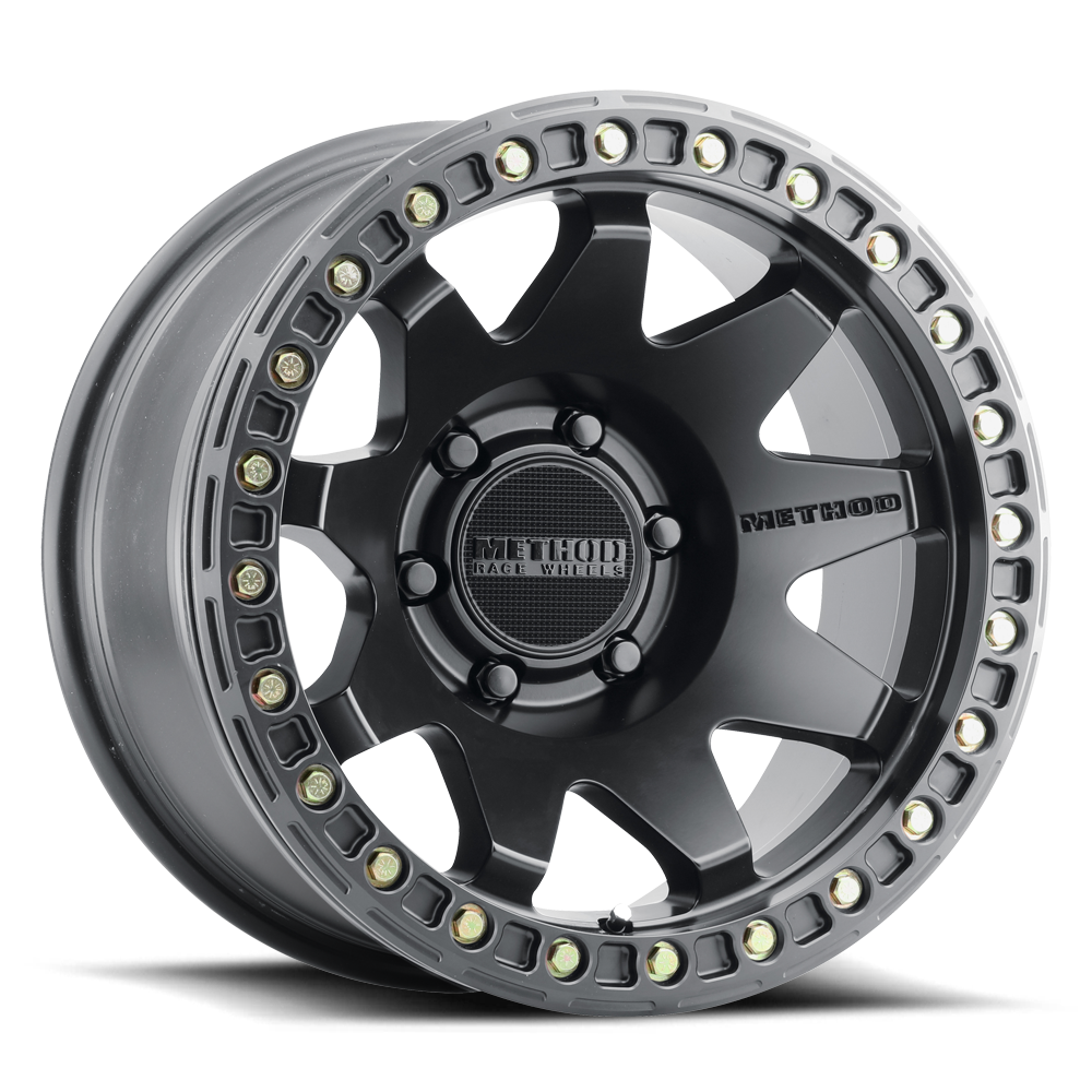 Aluminum Wheels 17x9 MR108 Matte Black MB Method