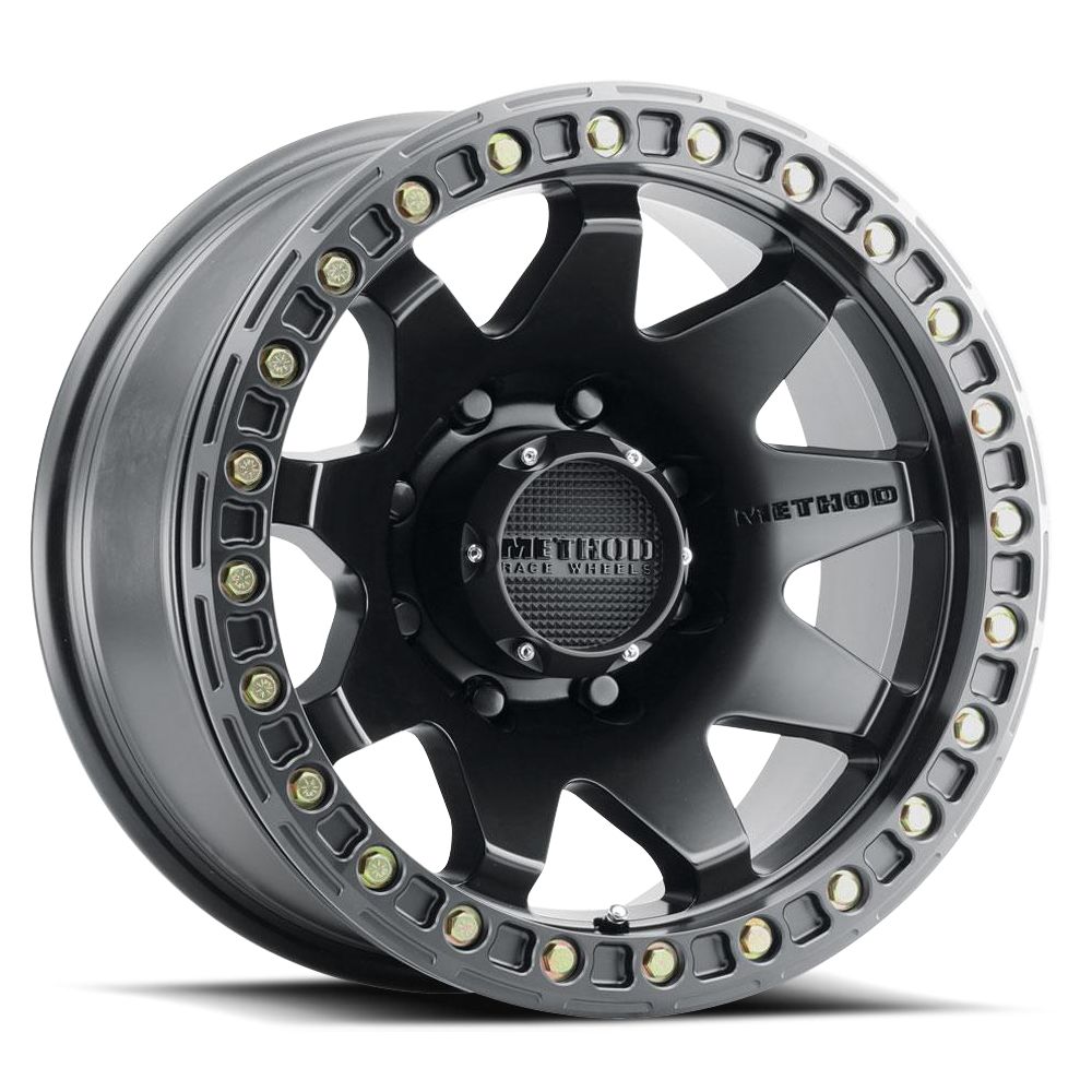 Aluminum Wheels 17x9 MR108 Matte Black MB Method
