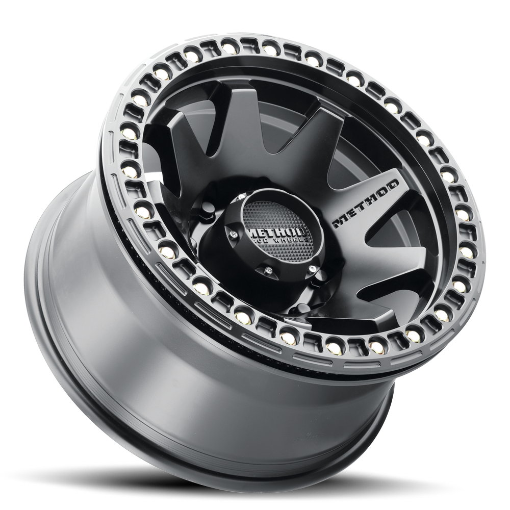 Aluminum Wheels 17x9 MR108 Matte Black MB Method