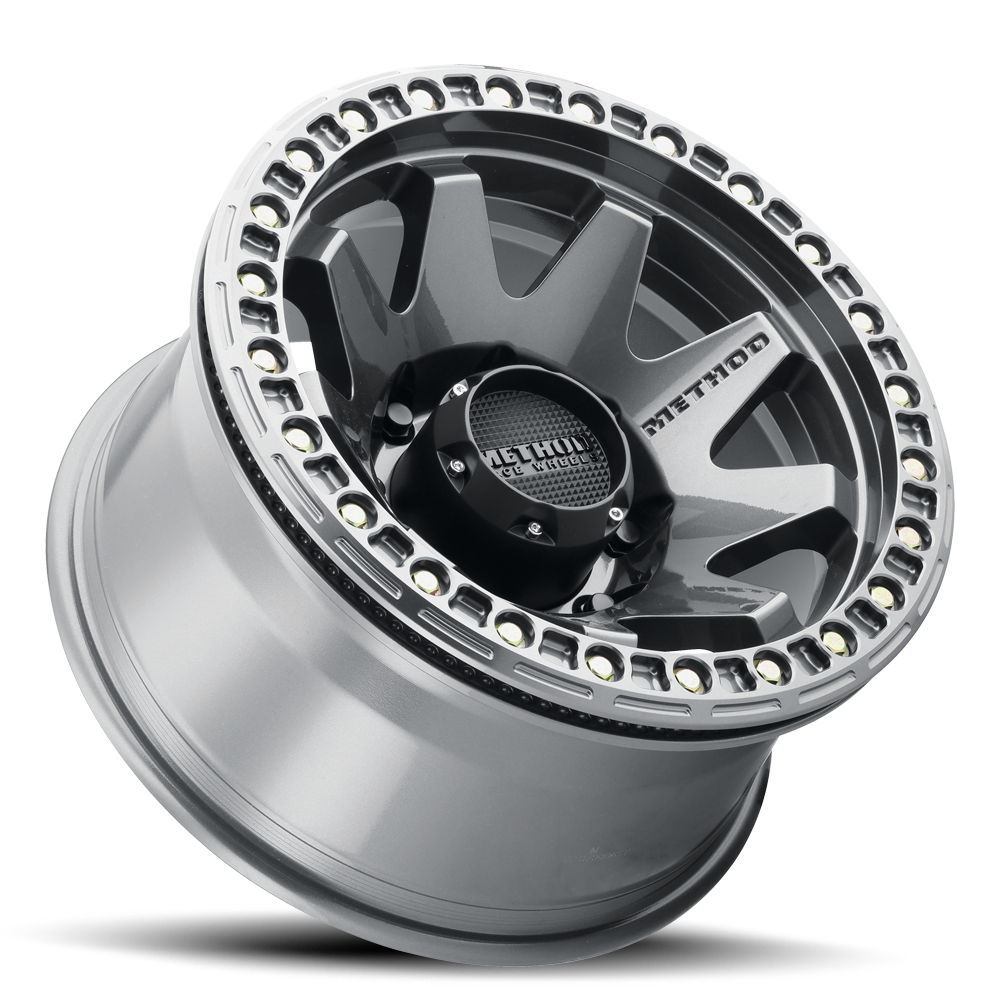 Aluminum Wheels 17x9 MR108 Gloss Titanium GY Method