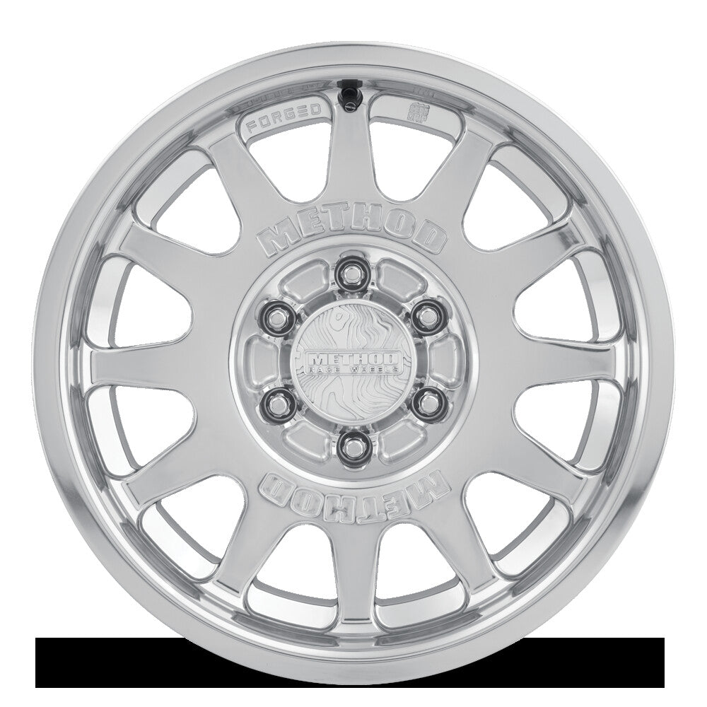 MR203 Forged, 18x9, +12mm Offset, Polished Clear Coat, Method Race Wheels