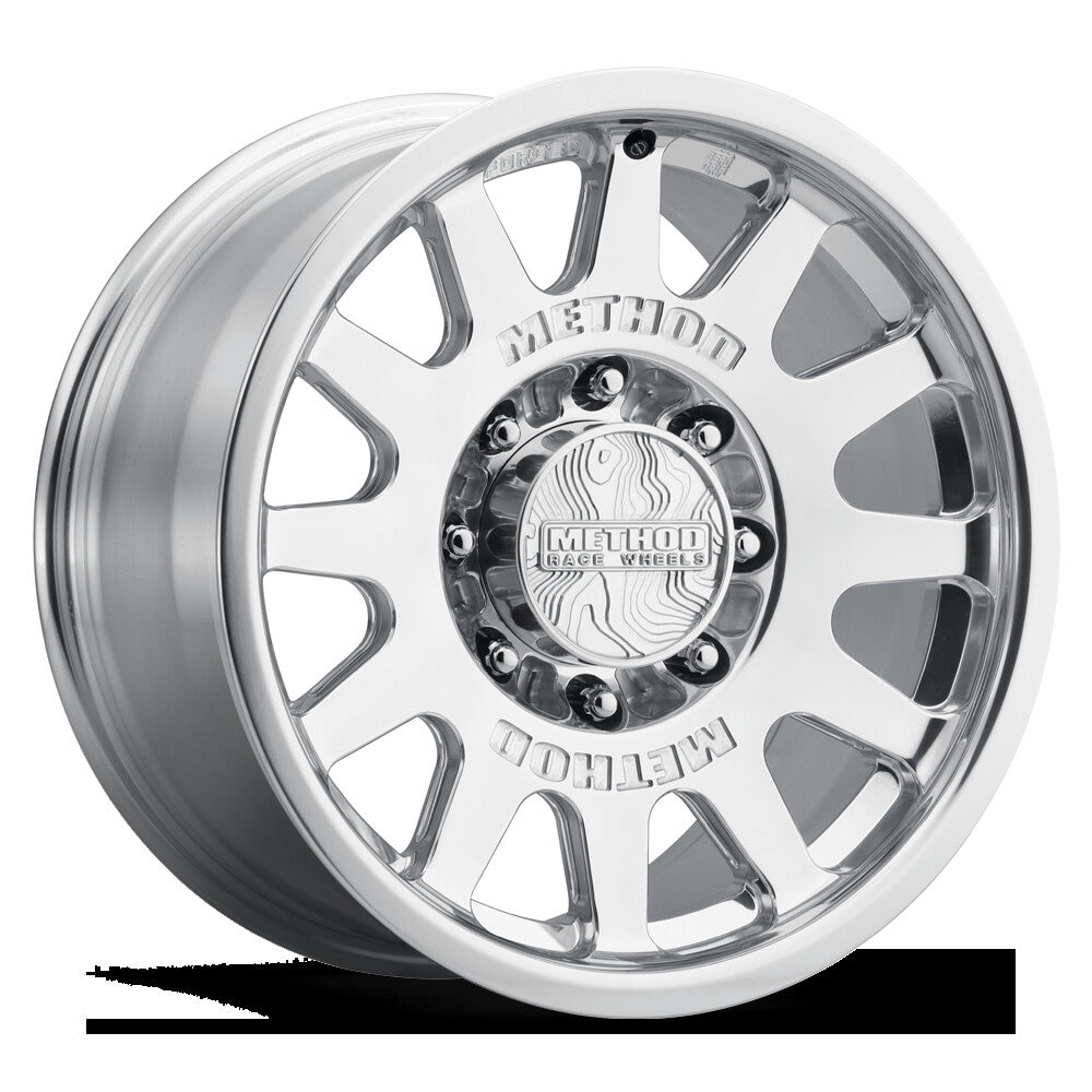 MR203 Forged, 18x9, +12mm Offset, Polished Clear Coat, Method Race Wheels